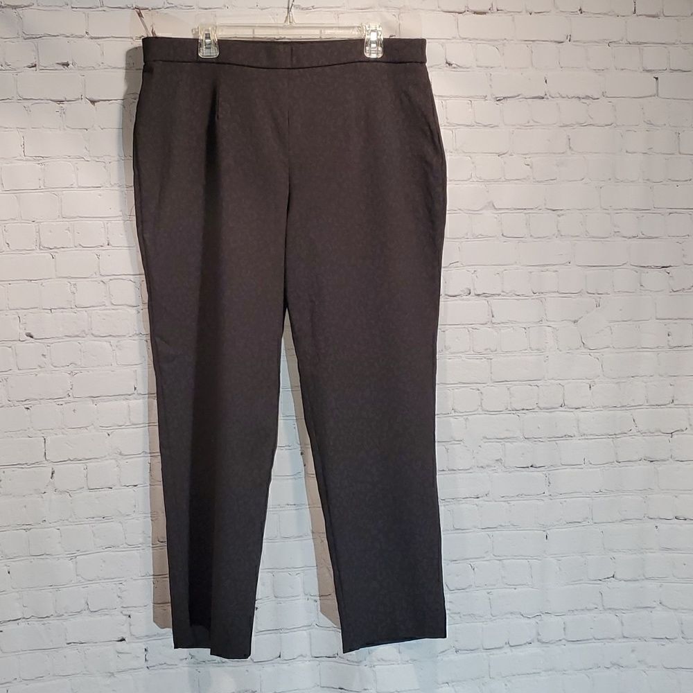 Prophecy black with leopard print pull on pants